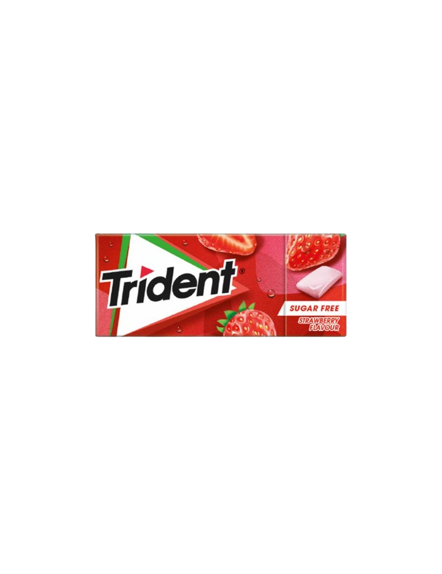 CHICLE TRIDENT GRAGEA FRESA 14,5GR