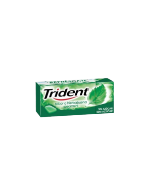 CHICLE TRIDENT GRAGEA HIERBABUENA 14,5 GR