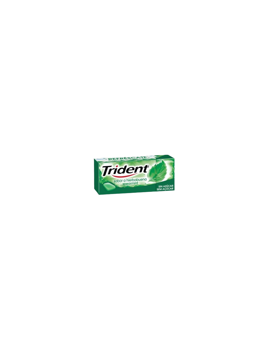 CHICLE TRIDENT GRAGEA HIERBABUENA 14,5 GR