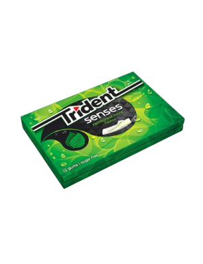 CHICLE TRIDENT SENSES HIERBABUENA 23 GR