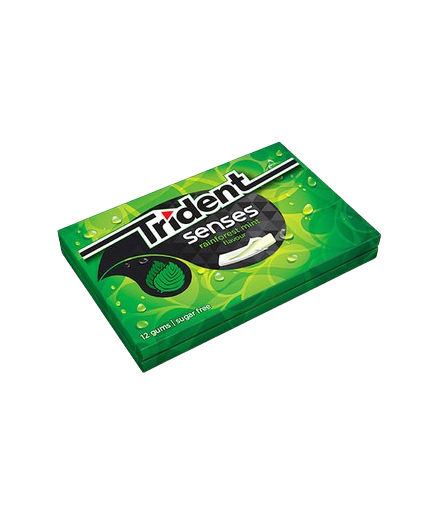 CHICLE TRIDENT SENSES HIERBABUENA 23 GR