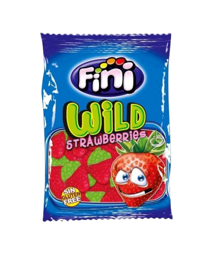 GOMINOLAS FINI FRESAS SALVAJES WILD BOLSA 100GR