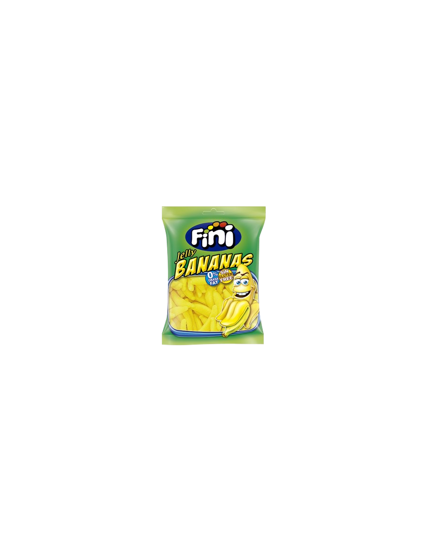 GOMINOLAS FINI PLATANOS JELLY BANANAS B/100 GR