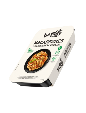 MACARRONES BE PLUS BOLOÑESA VEGETAL P/300 GR