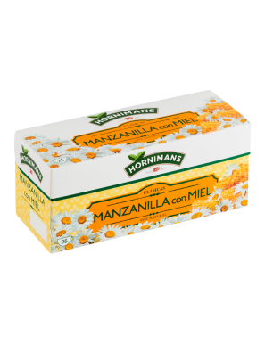 MANZANILLA HORNIMANS CON MIEL EST/25 UD