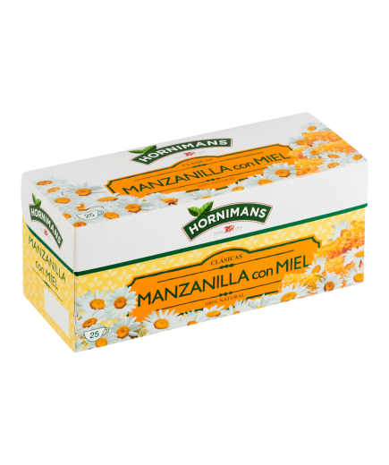 MANZANILLA HORNIMANS CON MIEL EST/25 UD