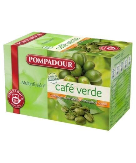 CAFE VERDE POMPADOUR EST/20 UD