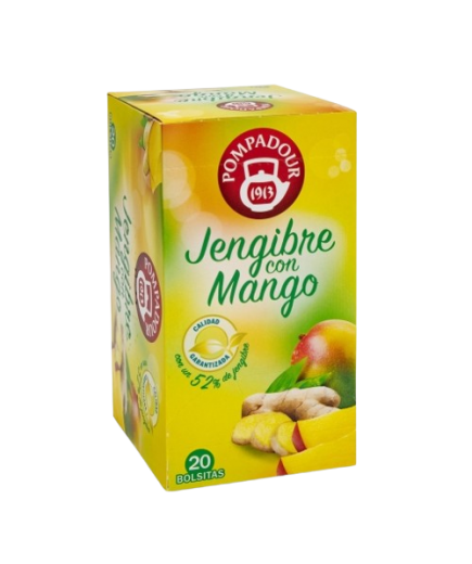 INFUSION POMPADOUR JENJIBRE C/MANGO EST/20UD