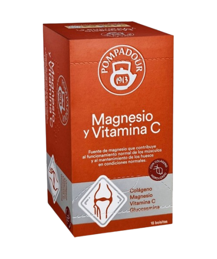 INFUSION POMPADOUR MAGNESIO Y VIT C  EST/15U