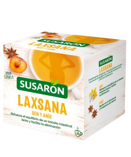 INFUSION SUSARON LAXSANA SABOR CIRUELA  P/10 UD