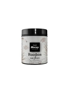 INFUSION MOCAY ROOIBOS C/FLORES PIRAMIDE LATA/20UD