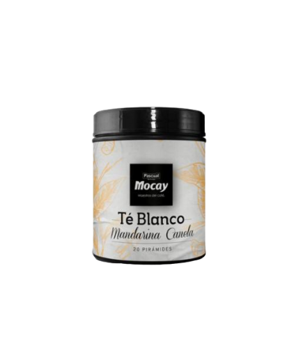 TE MOCAY BLANCO MANDARINA-CANELA PIRAMIDE LATA/20