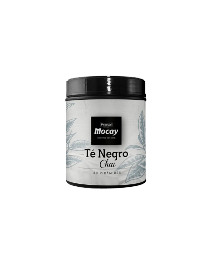 TE MOCAY NEGRO CHAI PIRAMIDE LATA/20UD