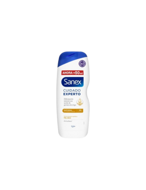 GEL DE BAÑO SANEX CUIDADO EXPERTO NATURAL B/600ML