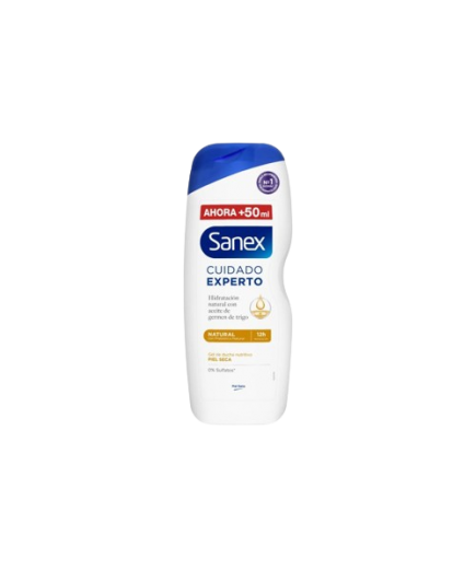 GEL DE BAÑO SANEX CUIDADO EXPERTO NATURAL B/600ML