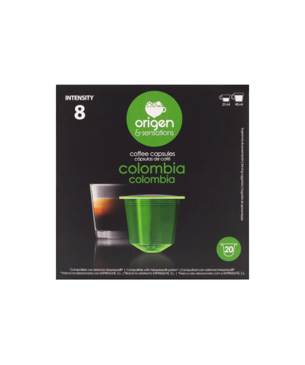 CAFE ORIGEN COLOMBIA COMPAT NESPRESSO P/20 UD