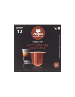 CAFE ORIGEN EXTRA INTENSO COMPAT NESPRESSO P/20 UD