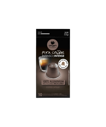 CAFE ORIGEN PURA INTENSO COMPAT NESPRESSO P/10 UD