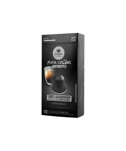 CAFE ORIGEN PURA RISTRETTO COMPAT NESPRESSO P/10UD