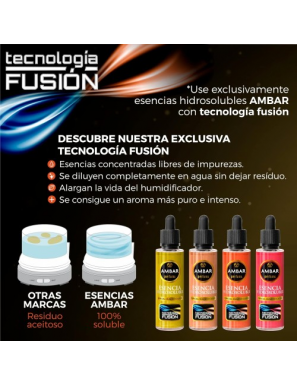 HUMIFICADOR AMBAR DE ESENCIA UNIDAD