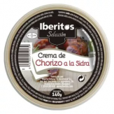 PATE CREMA IBERITOS CHORIZO A LA SIDRA   L/140GR