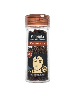 PIMIENTA NEGRA EN GRANO CARMENCITA T/C 47 GR