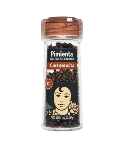 PIMIENTA NEGRA EN GRANO CARMENCITA T/C 47 GR