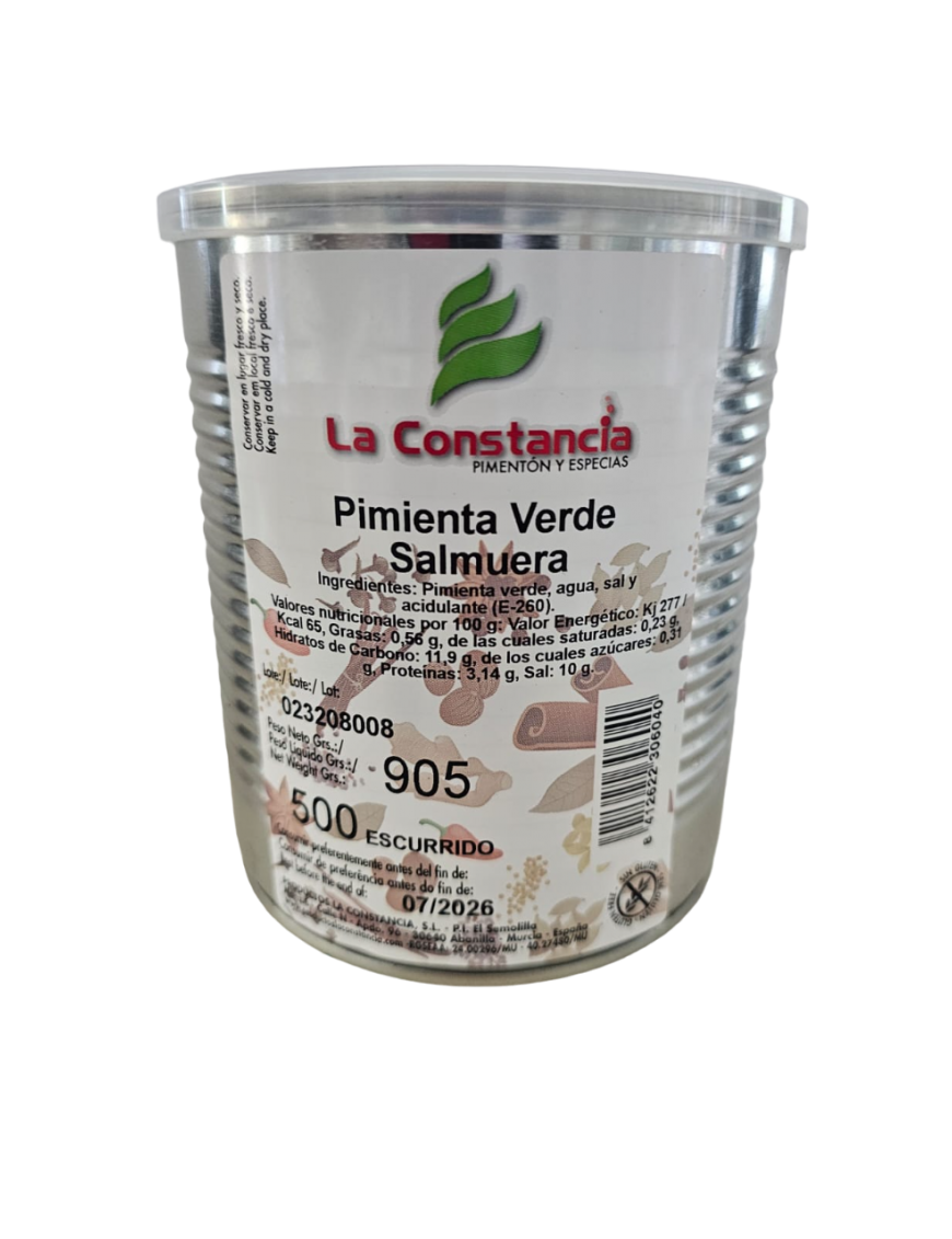 PIMIENTA VERDE CONSTANCIA LATA 1 KG