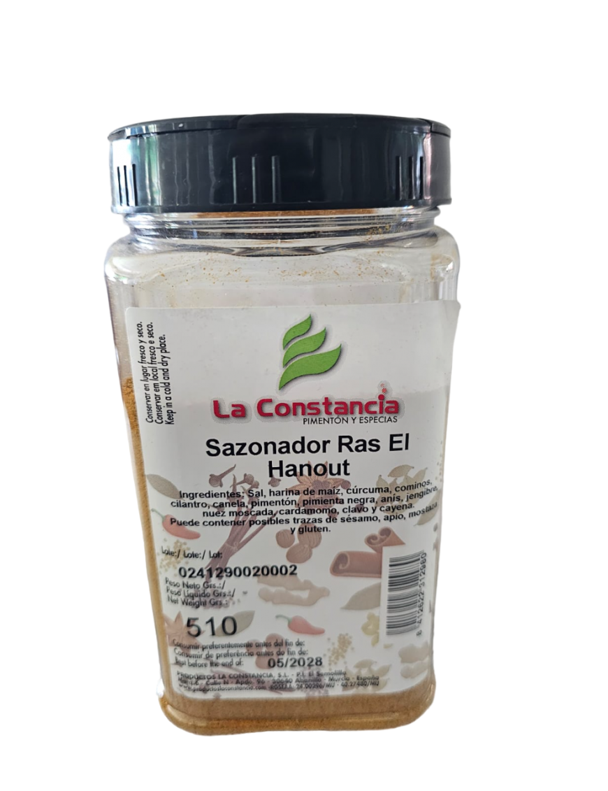 RAS EL HANOUT CONSTANCIA B/HOTELERO 510 GR.