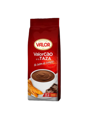 CACAO A LA TAZA VALORCAO BOLSA 1 KG