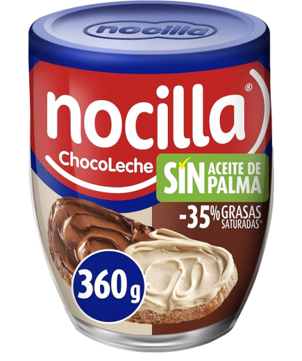 NOCILLA CREMA CACAO DUO B/360 GR