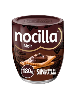 NOCILLA CREMA CACAO NOIR T/180 GR