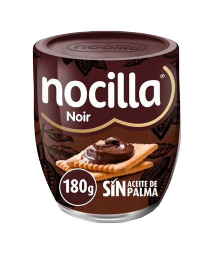 NOCILLA CREMA CACAO NOIR T/180 GR