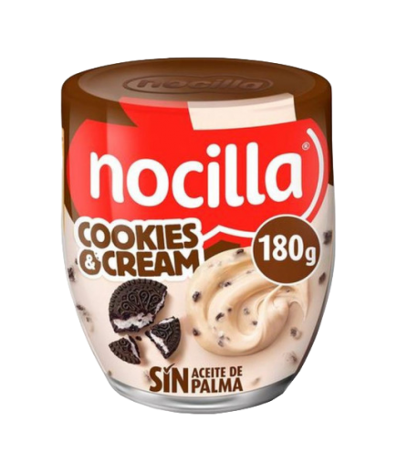 NOCILLA CREMA COOKIES AND CREAM T/180 GR