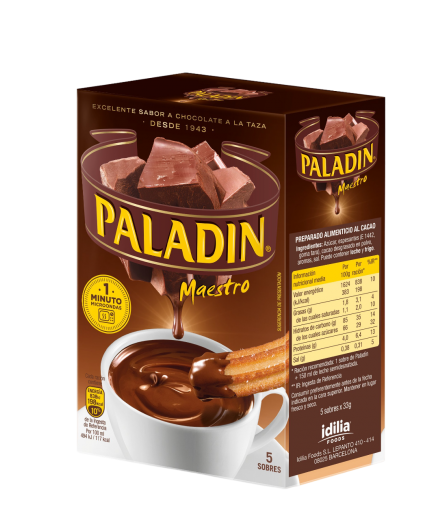 PALADIN A LA TAZA ESTUCHE 5.SOBRES