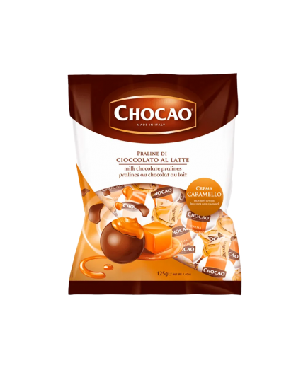 BOMBON CHOCAO CREMA SABOR A CARAMELO B/100 GR