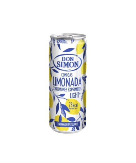 LIMONADA DON SIMON C/LIMONES  C/GAS LIGHT  33 CL.