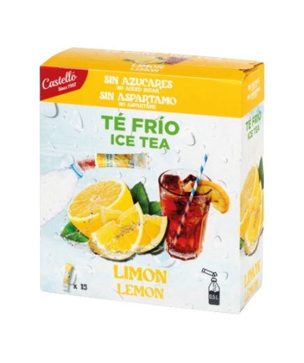 TE FRIO SABOR LIMON ESTUCHE 15 UD