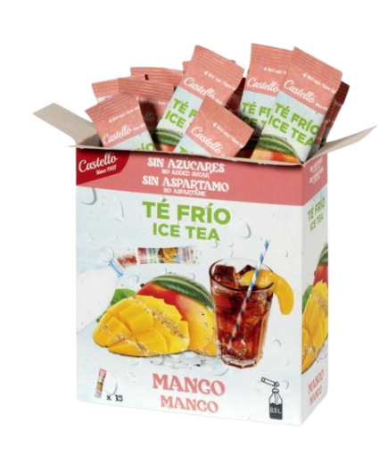 TE FRIO SABOR MANGO ESTUCHE 15 UD