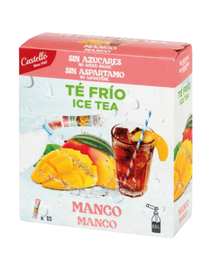 TE FRIO SABOR MANGO ESTUCHE 15 UD