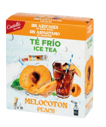 TE FRIO SABOR MELOCOTON ESTUCHE 15 UD