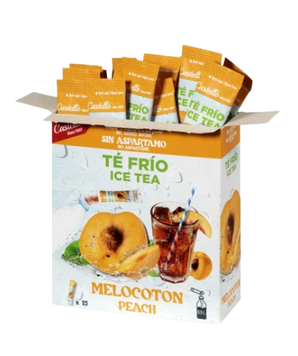 TE FRIO SABOR MELOCOTON ESTUCHE 15 UD