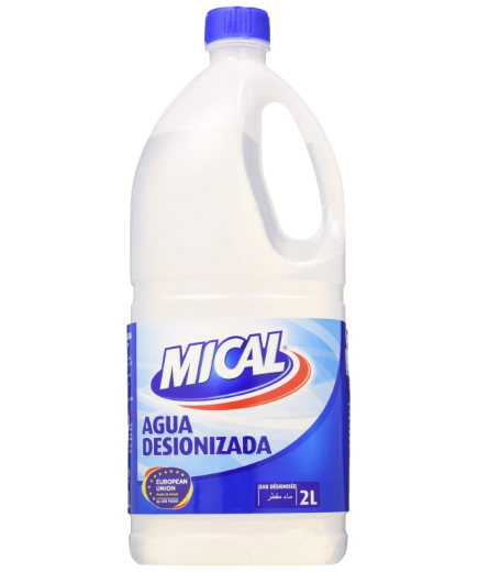 AGUA DESIONIZADA  MICAL GARRAFA 2 L