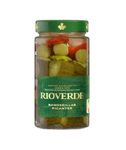 BANDERILLAS PICANTES RIOVERDE T/C 370ML