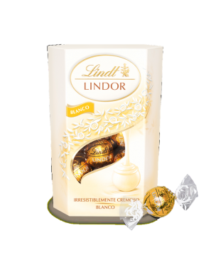 BOMBON LINDT LINDOR  BLANCO EST/200 GR