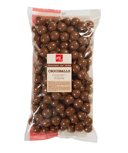 BOLAS CHOCO LECHE ITAC BOLSA 800 GR