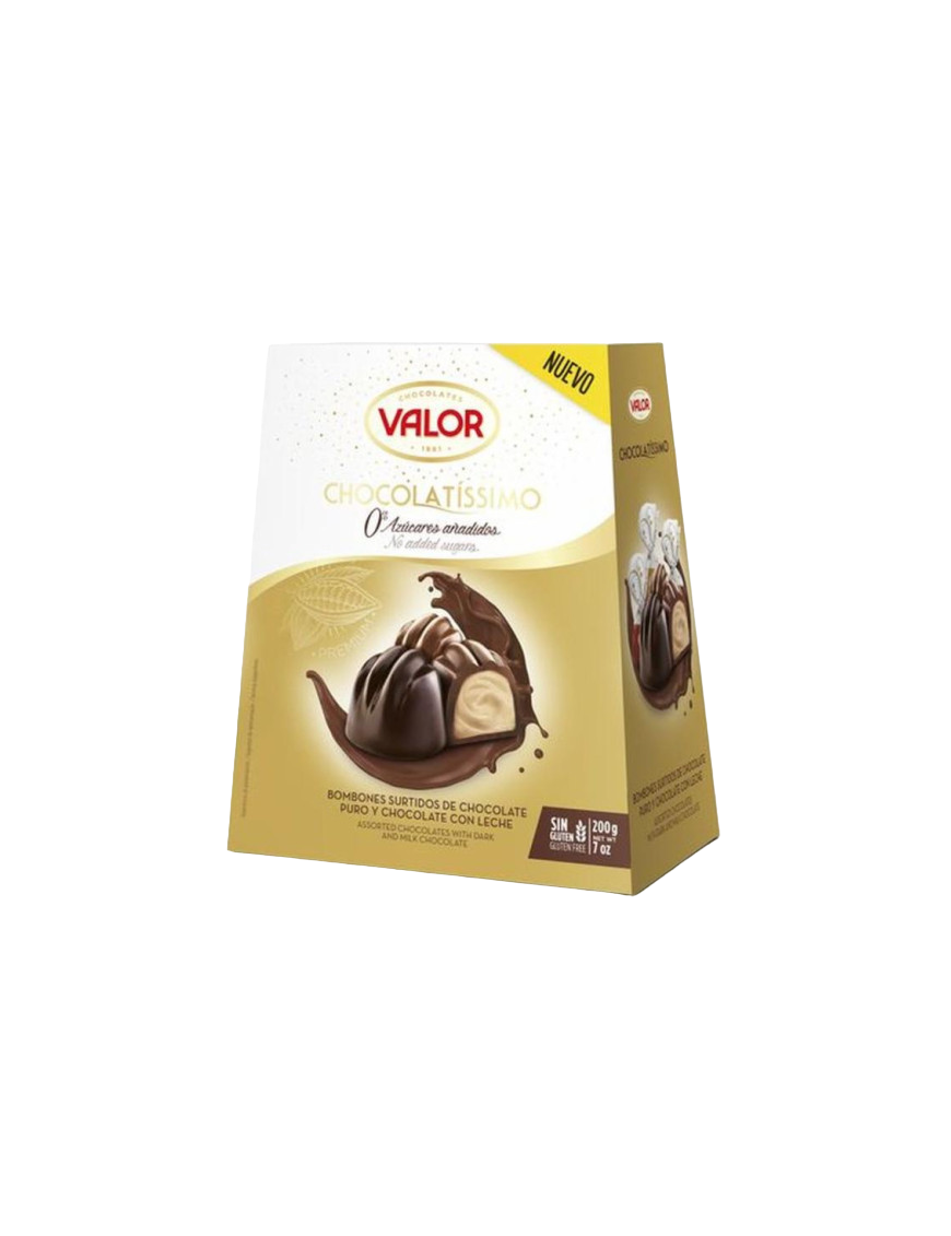 BOMBON VALOR CHOCOLATISSIMO 0% 200GR