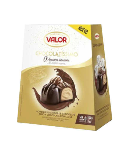 BOMBON VALOR CHOCOLATISSIMO 0% 200GR