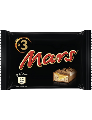 CHOCOLATE MARS RELLENO CARAMELO BARRITA 135 GR