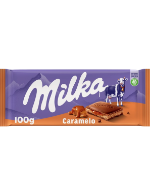 CHOCOLATE MILKA CARAMELO T/100 GR